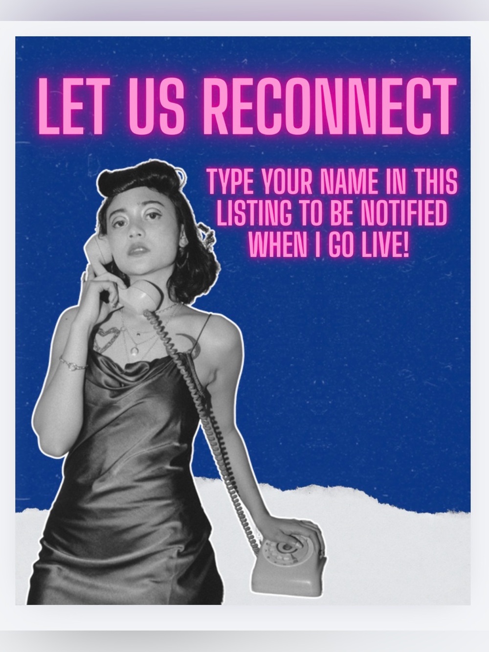 Let’s Reconnect!